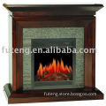 decor flame electric fireplace with remote control